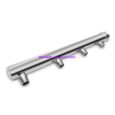 Polished Stainless steel customized water distribution manifold